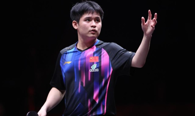 WTT总决赛 林诗栋4-0战胜梁靖崑晋级男单八强